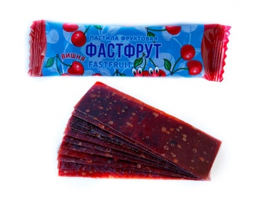 ПАСТИЛА ФРУКТОВАЯ FASTFRUIT (ФАСТФРУТ) ВИШНЯ